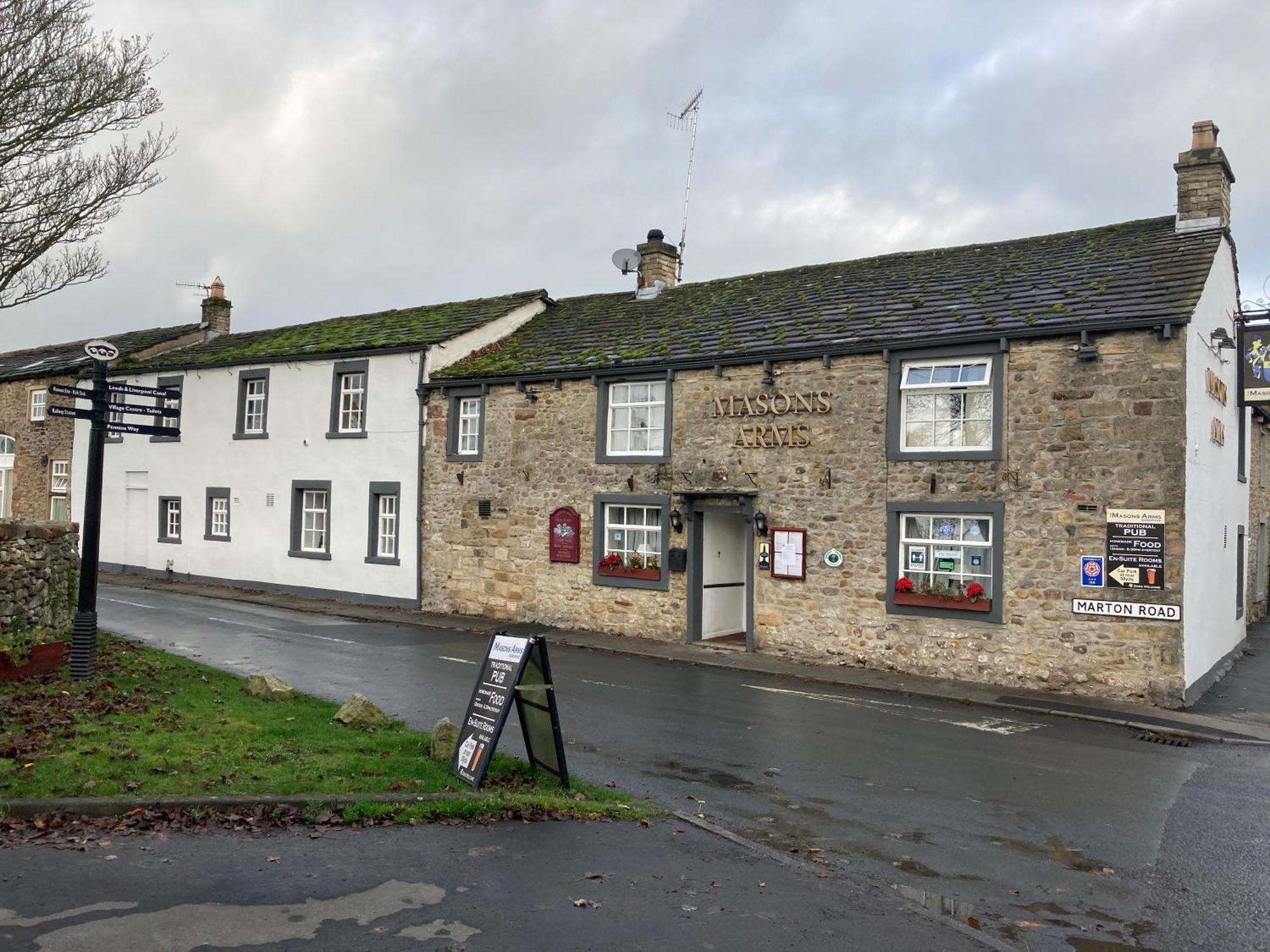 Masons Arms Otel Gargrave Dış mekan fotoğraf